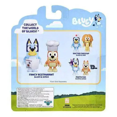 Bluey 2 Pack Figures - Select Figure(s) - Action & Toy Figures