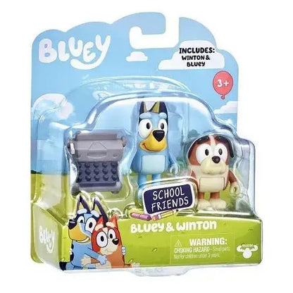 Bluey 2 Pack Figures - Select Figure(s) - Bluey & Winton - Action & Toy Figures