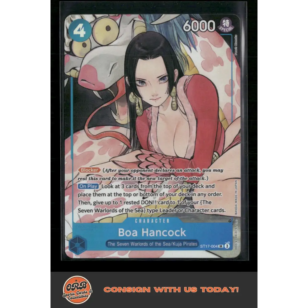 Boa Hancock (Illustration Box Vol.1) One Piece Promotion Cards #ST17-004 - Trading Card