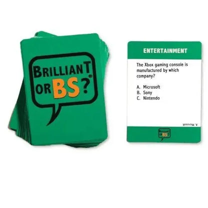 Brilliant or BS? Trivia Party Game - Action Figure