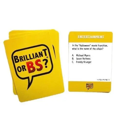 Brilliant or BS? Trivia Party Game - Action Figure