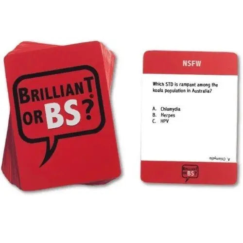 Brilliant or BS? Trivia Party Game - Action Figure
