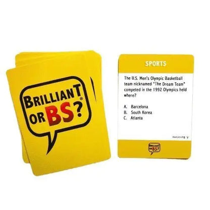 Brilliant or BS? Trivia Party Game - Action Figure