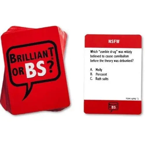 Brilliant or BS? Trivia Party Game - Action Figure
