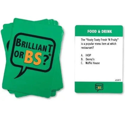 Brilliant or BS? Trivia Party Game - Action Figure