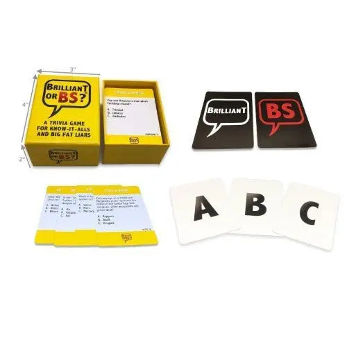 Brilliant or BS? Trivia Party Game - Action Figure