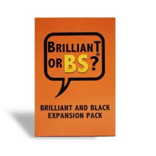 Brilliant or BS? Trivia Party Game - Expansion Pack - Brilliant and Black - Action Figure