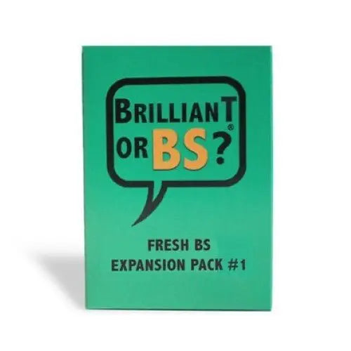 Brilliant or BS? Trivia Party Game - Expansion Pack - Fresh BS #1 - Action Figure