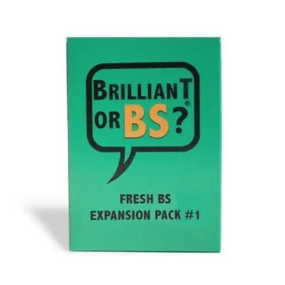 Brilliant or BS? Trivia Party Game - Expansion Pack - Fresh BS #1 - Action Figure