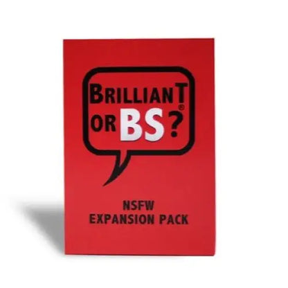 Brilliant or BS? Trivia Party Game - Expansion Pack - NSFW - Action Figure