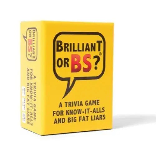 Brilliant or BS? Trivia Party Game - Original Core Game - Action Figure