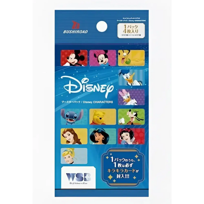 Bushiroad (BUSHIROAD) Weiss Schwarzblau Booster Pack Disney CHARACTERS BOX