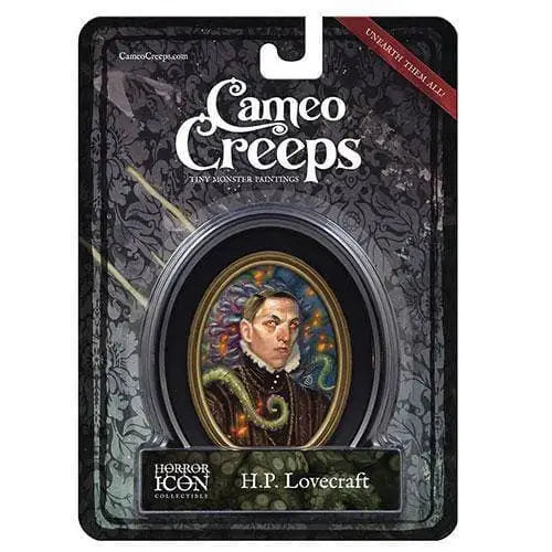 Cameo Creeps Tiny Monster Paintings - H. P. Lovecraft - Action & Toy Figures