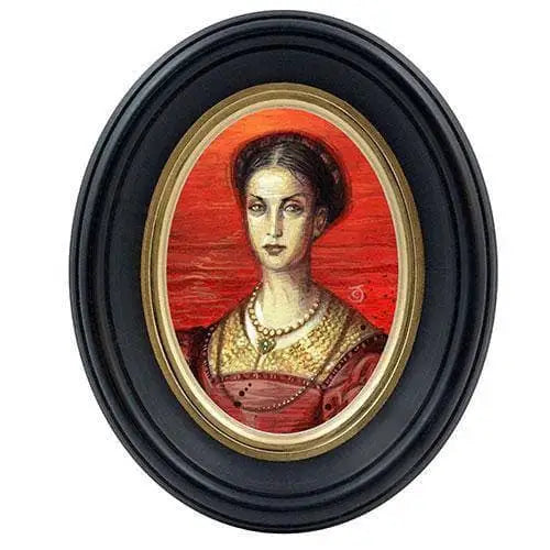 Cameo Creeps Tiny Monster Paintings - Lady Bathory - Action & Toy Figures