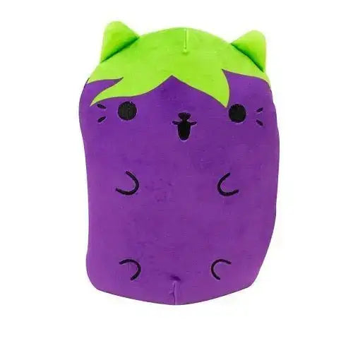 Cats vs Pickles Jumbo 8-Inch Plush - Select Figure(s) - #021 Eggplant - Action & Toy Figures