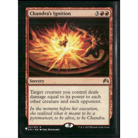 Chandra’s Ignition Magic Origins #137 - Trading Card