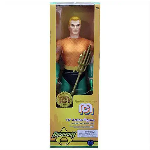 DC Comics 14 inch Mego Action Figure - Select Figure(s) - Aquaman - Toys & Games