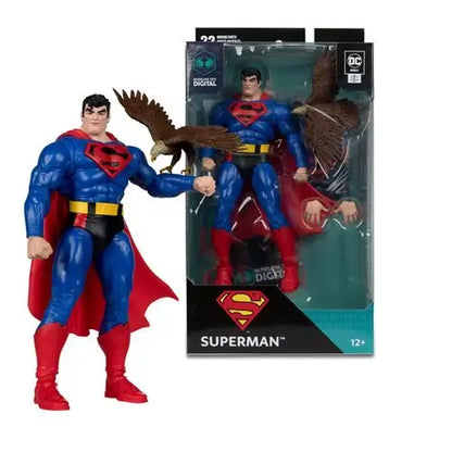 DC Direct 7-Inch Scale Wave 2 Action Figure with McFarlane Toys Digital Collectible - Select Figure(s) - Superman