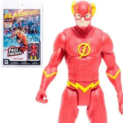 DC Direct Page Punchers 3-Inch Scale Action Figure with Comic Book - Select Figure(s) - The Flash - Toys & Games