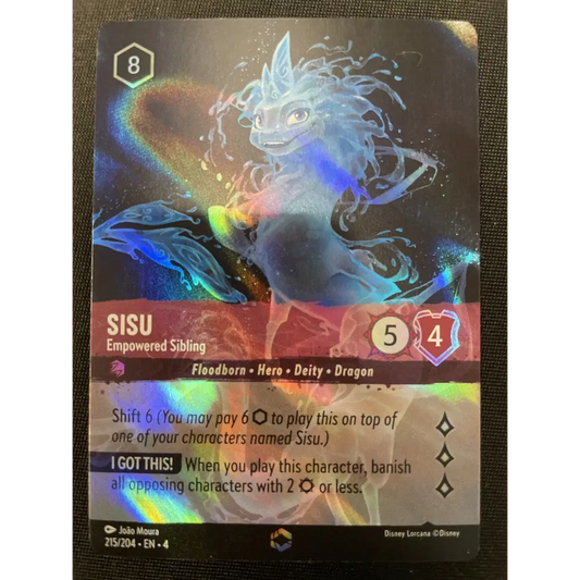 Disney Lorcana Sisu - Empowered Sibling (Enchanted) 215/204 - Ursula’s Return