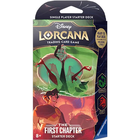 Disney Lorcana: The First Chapter Starter Deck (Emerald & Ruby)