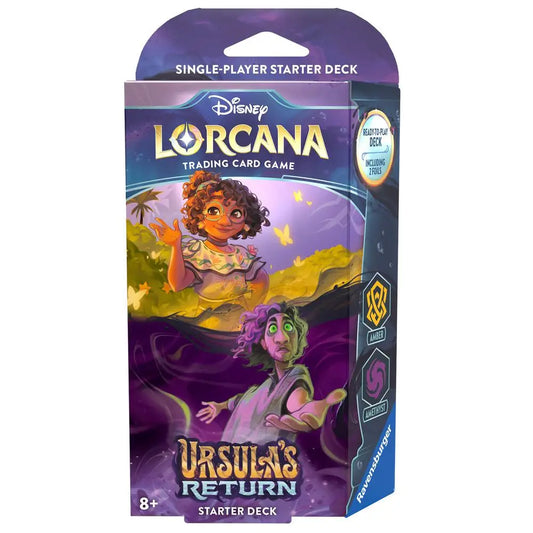 Disney Lorcana: Ursula’s Return Starter Deck (Amber & Amethyst) - Ursula’s Return