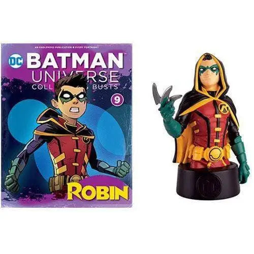 Eaglemoss DC Batman Universe - Select Figure(s) - Bust Damian Wayne Robin Bust - Toys & Games