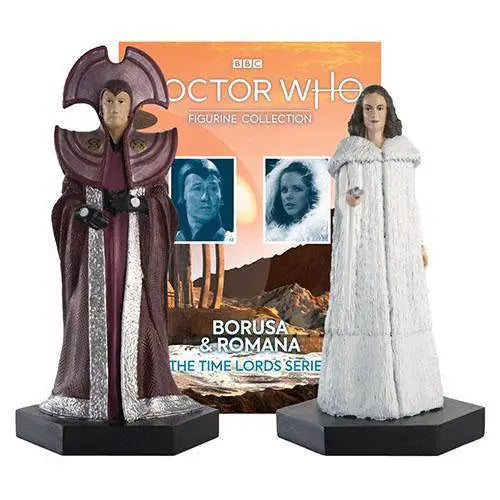 Eaglemoss Dr. Who Time Lord series - Select Figure(s) - Borusa and Romana - Toys & Games