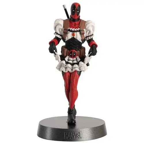 Eaglemoss Marvel Heavyweights Diecast 1:18 scale Figurine- Select Figure(s) - Deadpool (French Maid) - Action Figure