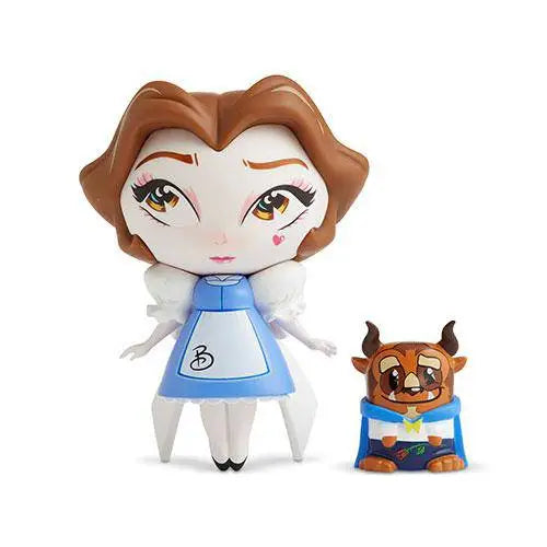 Enesco Disney The World of Miss Mindy Vinyl Figure - Select Figure(s) - Beauty and the Beast - Belle With Beast - Toys