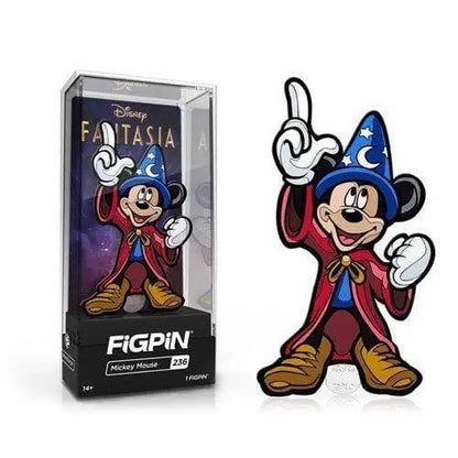 FiGPiN - Disney - Mickey Mouse Enamel Pin - Select Figure(s) - #236 - Fantasia Mickey Mouse - Toys & Games
