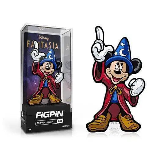 FiGPiN - Disney - Mickey Mouse Enamel Pin - Select Figure(s) - #236 - Fantasia Mickey Mouse - Toys & Games