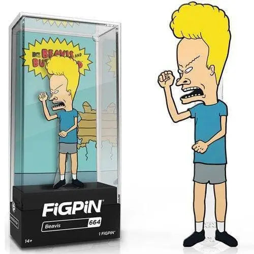 FiGPiN Enamel Pin - Beavis and Butt-Head - Select Figure(s) - #664 - Beavis - Brooches & Lapel Pins