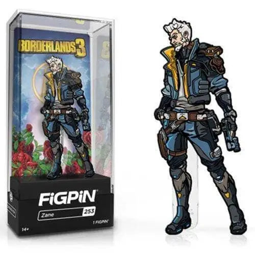 FiGPiN Enamel Pin - Borderlands 3 - Select Figure(s) - #253 - Zane - Toys & Games