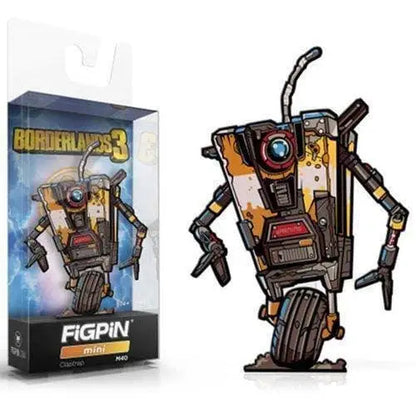 FiGPiN Enamel Pin - Borderlands 3 - Select Figure(s) - #M40 - Claptrap Mini - Toys & Games