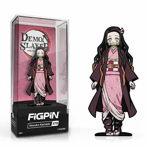 FiGPiN Enamel Pin - Demon Slayer - Select Figure(s) - #379 - Nezuko Kamado - Toys & Games