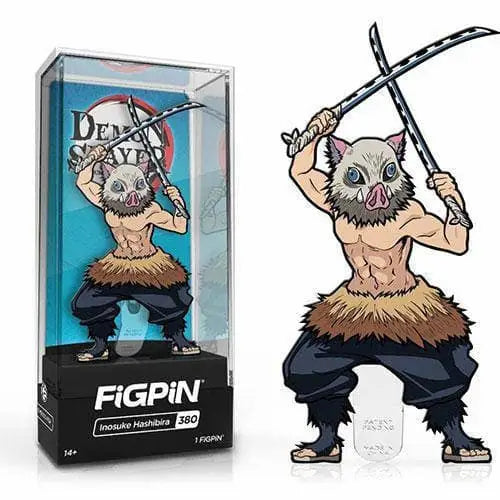 FiGPiN Enamel Pin - Demon Slayer - Select Figure(s) - #380 - Inosuke Hashibira - Toys & Games