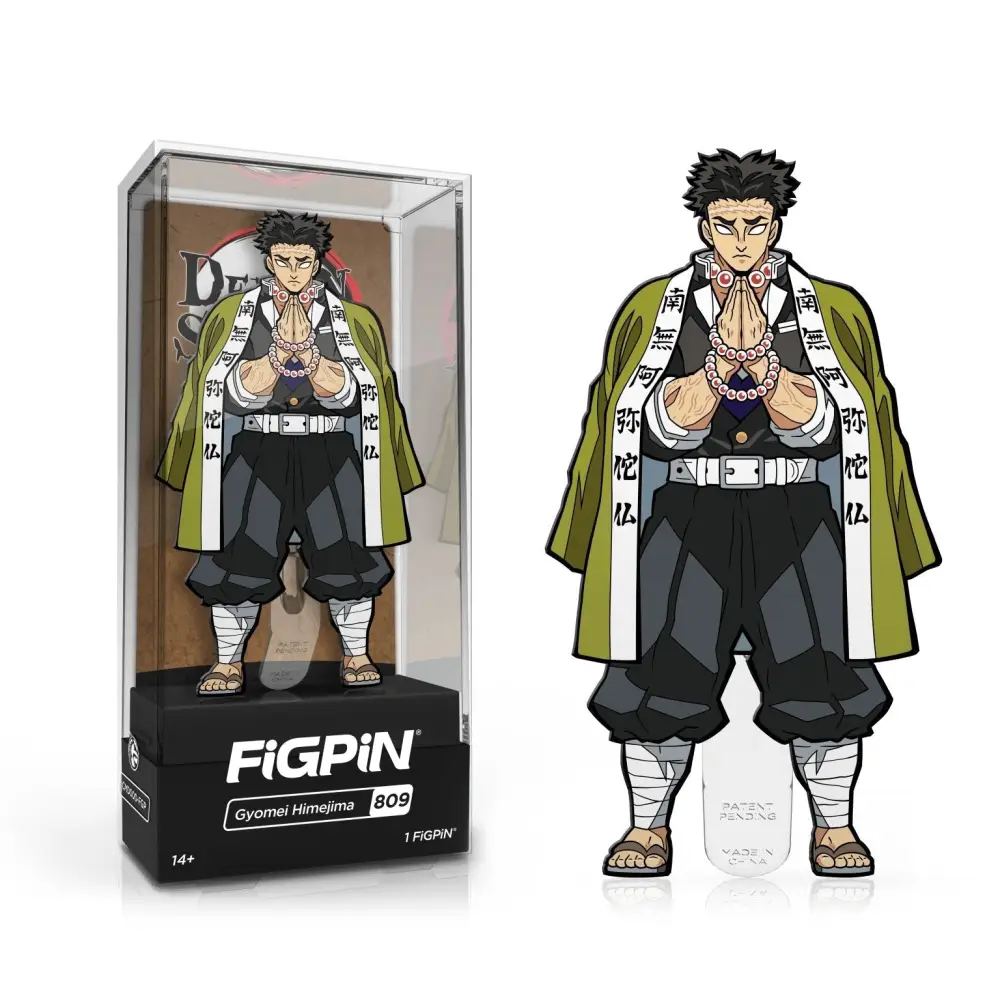 FiGPiN Enamel Pin - Demon Slayer - Select Figure(s) - #809 - Gyomei Himejima - Toys & Games