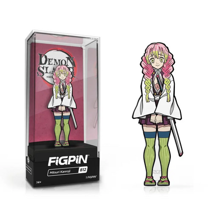 FiGPiN Enamel Pin - Demon Slayer - Select Figure(s) - #812 - Mitsuri Kanroji - Toys & Games