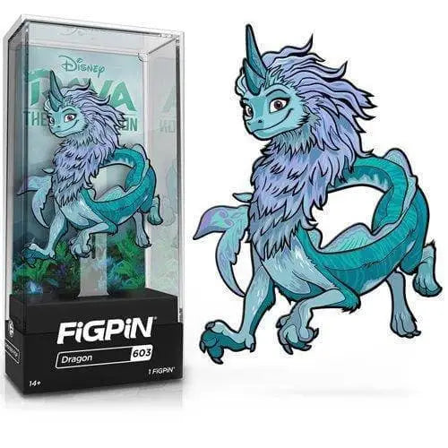 FiGPiN Enamel Pin - Disney Raya and the Last Dragon - Select Figure(s) - #603 - Dragon - Brooches & Lapel Pins