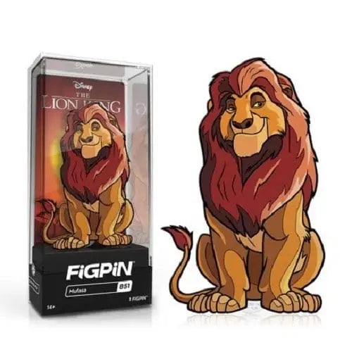 FiGPiN Enamel Pin - Disney The Lion King - Select Figure(s) - #851 - Mufasa - Brooches & Lapel Pins