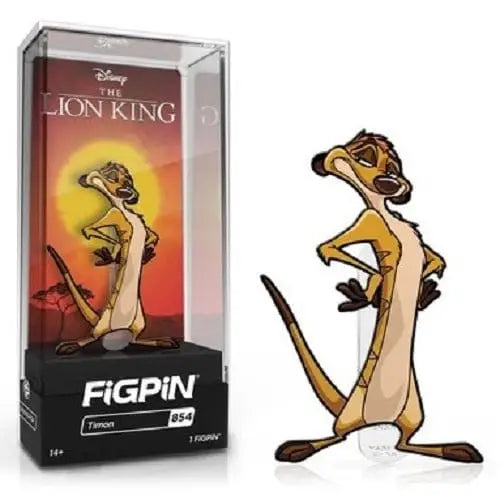 FiGPiN Enamel Pin - Disney The Lion King - Select Figure(s) - #854 - Timon - Brooches & Lapel Pins