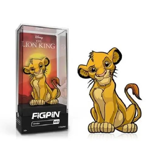 FiGPiN Enamel Pin - Disney The Lion King - Select Figure(s) - #855 - Simba - Brooches & Lapel Pins