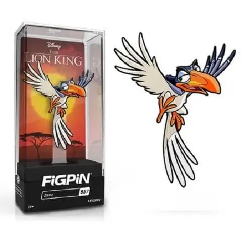 FiGPiN Enamel Pin - Disney The Lion King - Select Figure(s) - #857 - Zazu - Brooches & Lapel Pins
