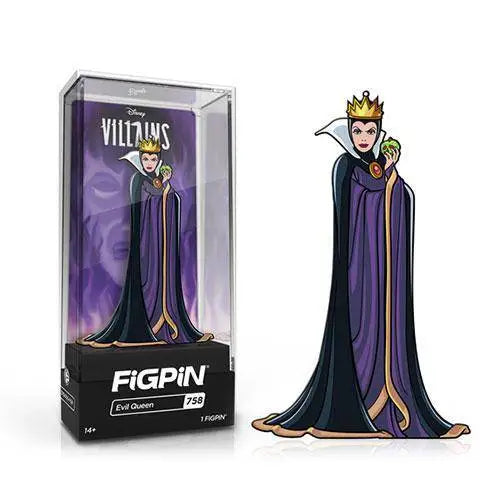 FiGPiN Enamel Pin - Disney Villains - Select Figure(s) - #758 - Evil Queen - Brooches & Lapel Pins