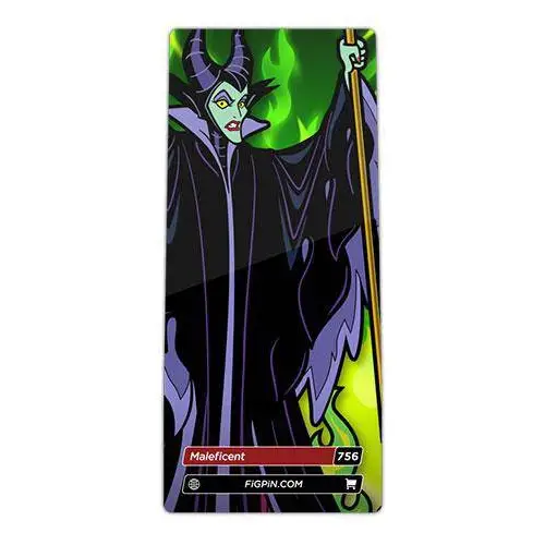 FiGPiN Enamel Pin - Disney Villains - Select Figure(s) - Brooches & Lapel Pins