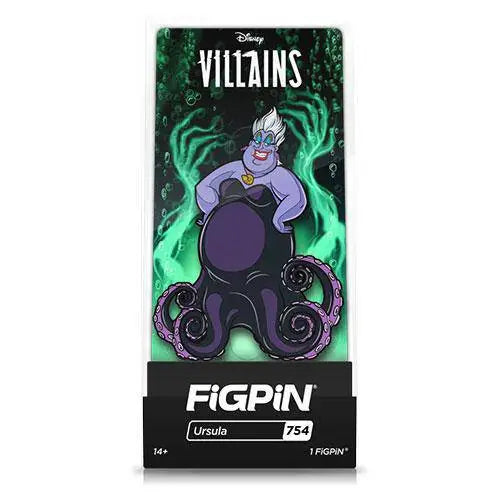 FiGPiN Enamel Pin - Disney Villains - Select Figure(s) - Brooches & Lapel Pins