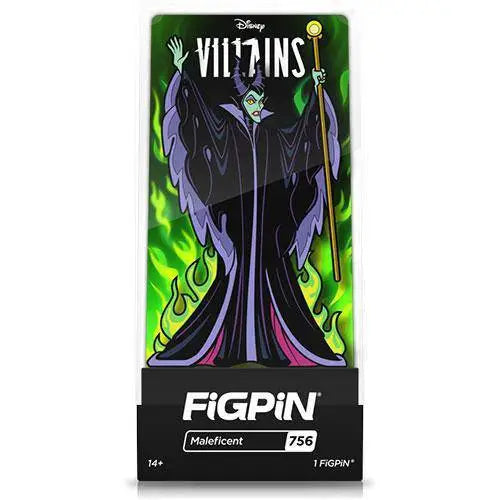 FiGPiN Enamel Pin - Disney Villains - Select Figure(s) - Brooches & Lapel Pins