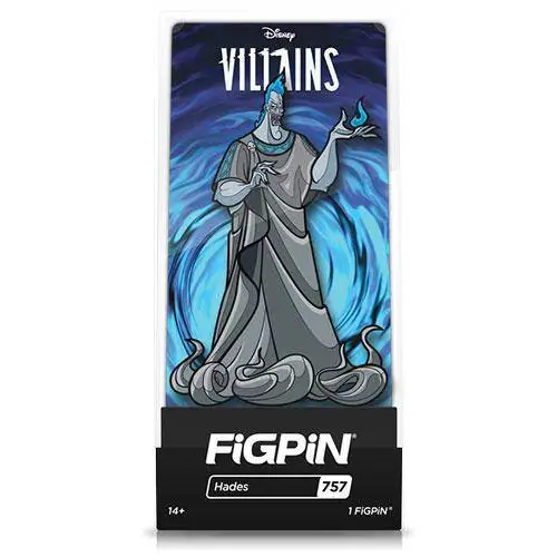 FiGPiN Enamel Pin - Disney Villains - Select Figure(s) - Brooches & Lapel Pins