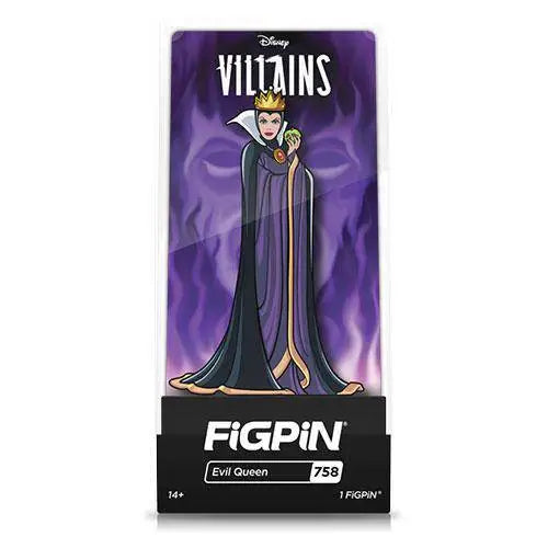 FiGPiN Enamel Pin - Disney Villains - Select Figure(s) - Brooches & Lapel Pins